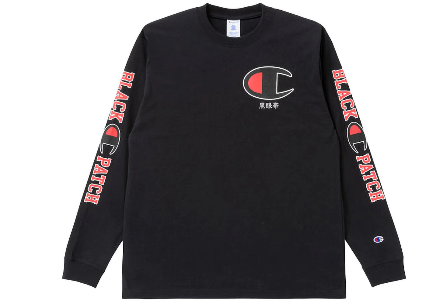 BlackEyePatch x Champion L/S T-Shirt Black