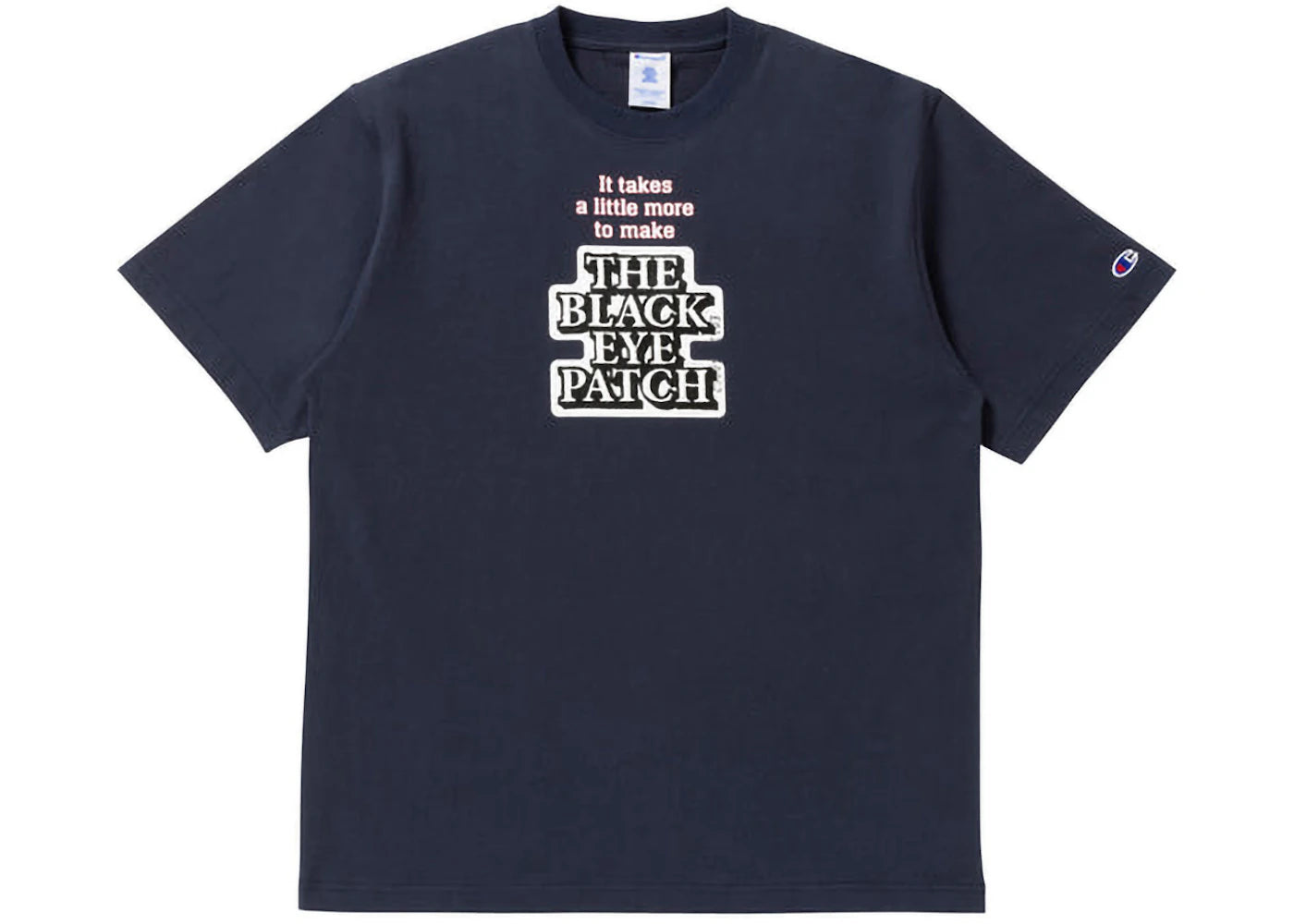 BlackEyePatch x Champion OG Logo T-Shirt Dark Navy