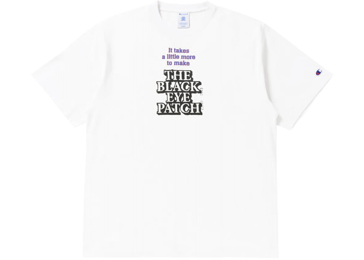 BlackEyePatch x Champion OG Logo T-Shirt White