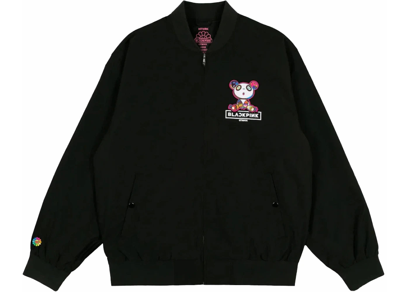 Blackpink x Kaikai Kiki Bomber Jacket Black