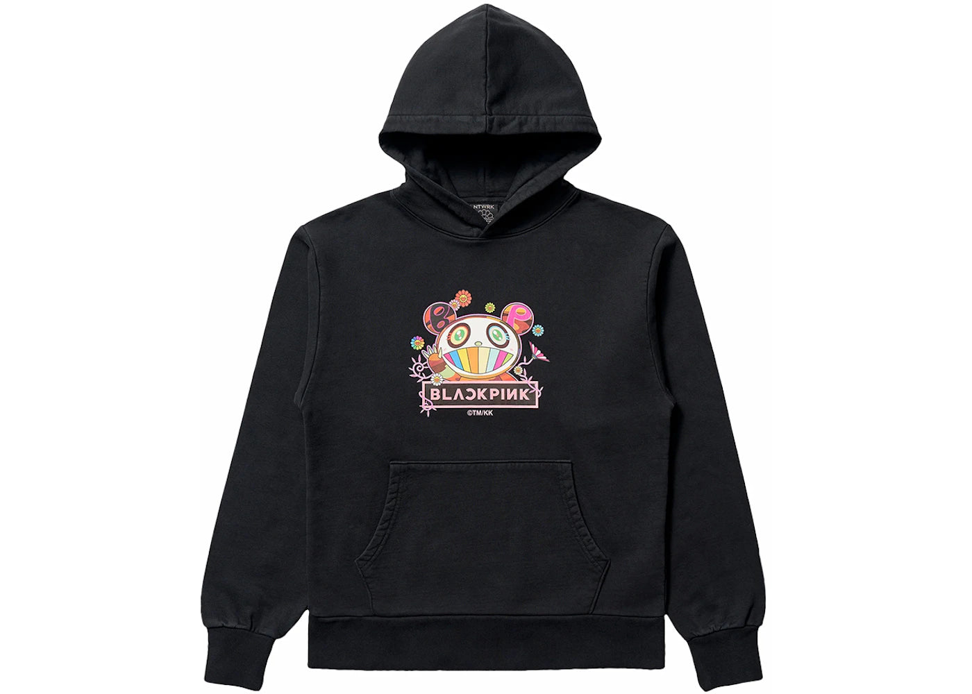 Blackpink x Kaikai Kiki Flower Garden Hoodie Vintage Black