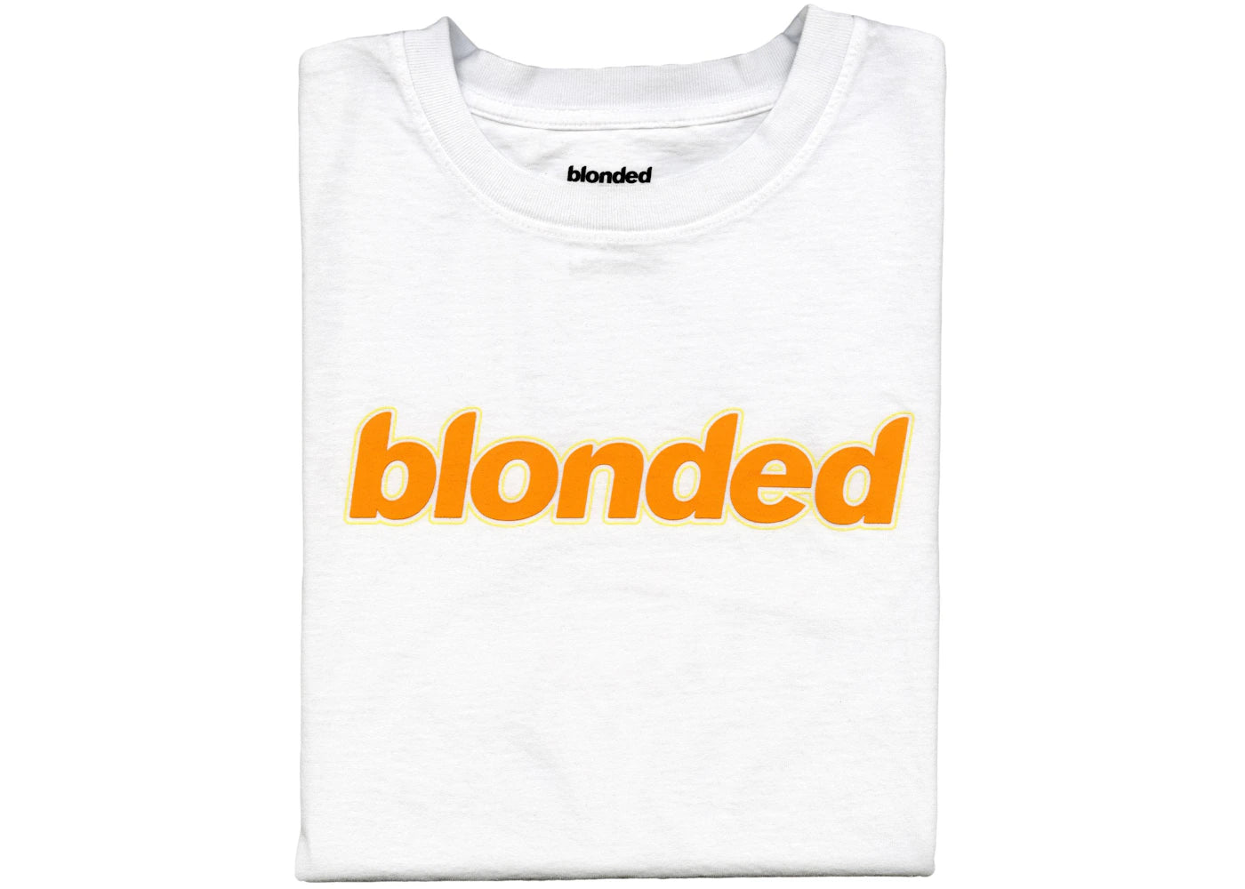 Blonded Logo T-shirt White/Orange