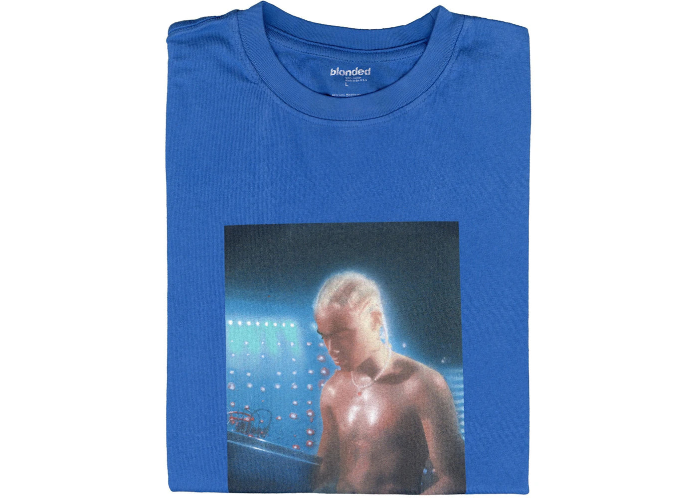 Blonded Photo T-shirt Blue