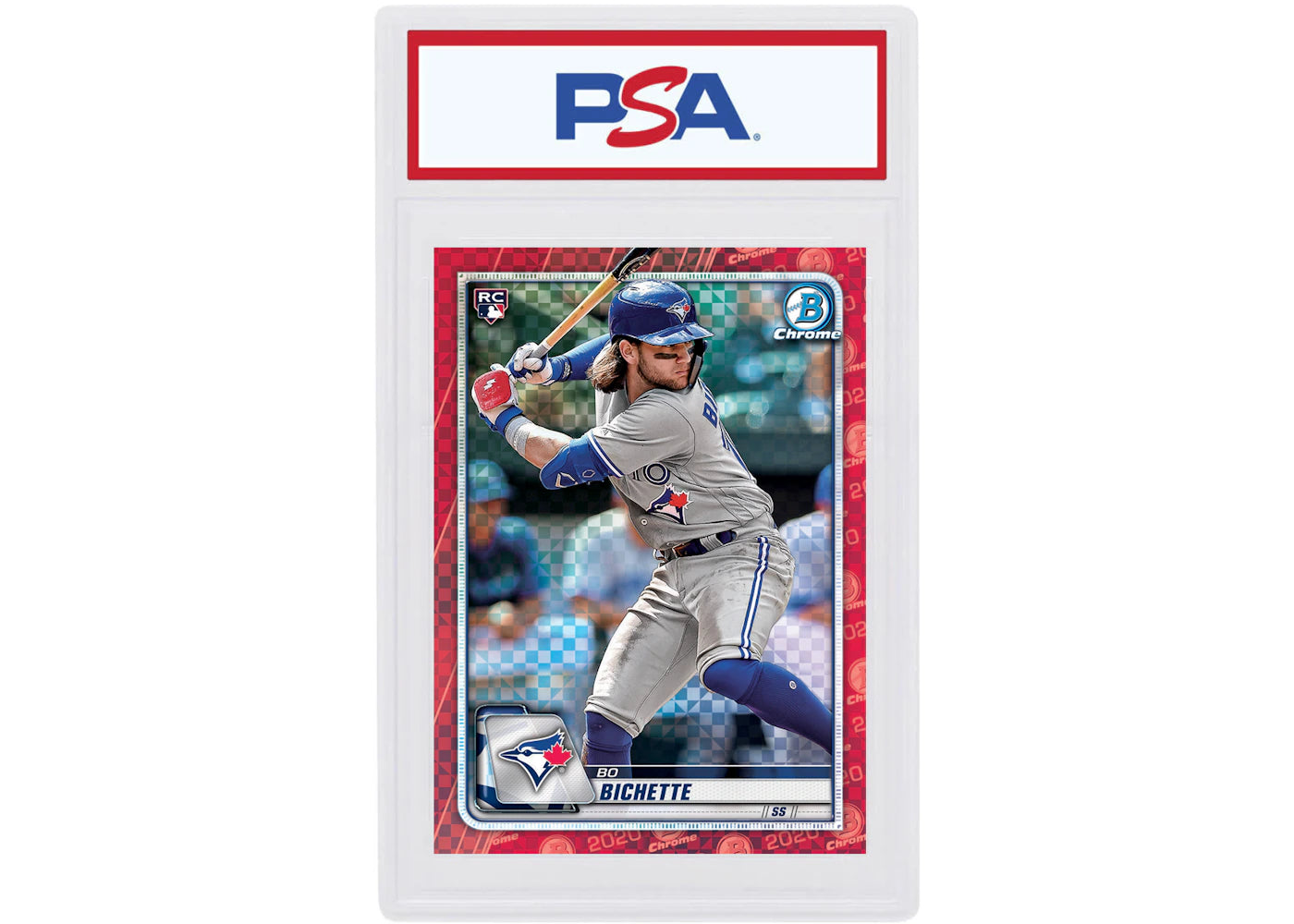 Bo Bichette 2020 Bowman Chrome X Rookie Red X-Fractor 1/1 #50 (PSA or BGS Graded)