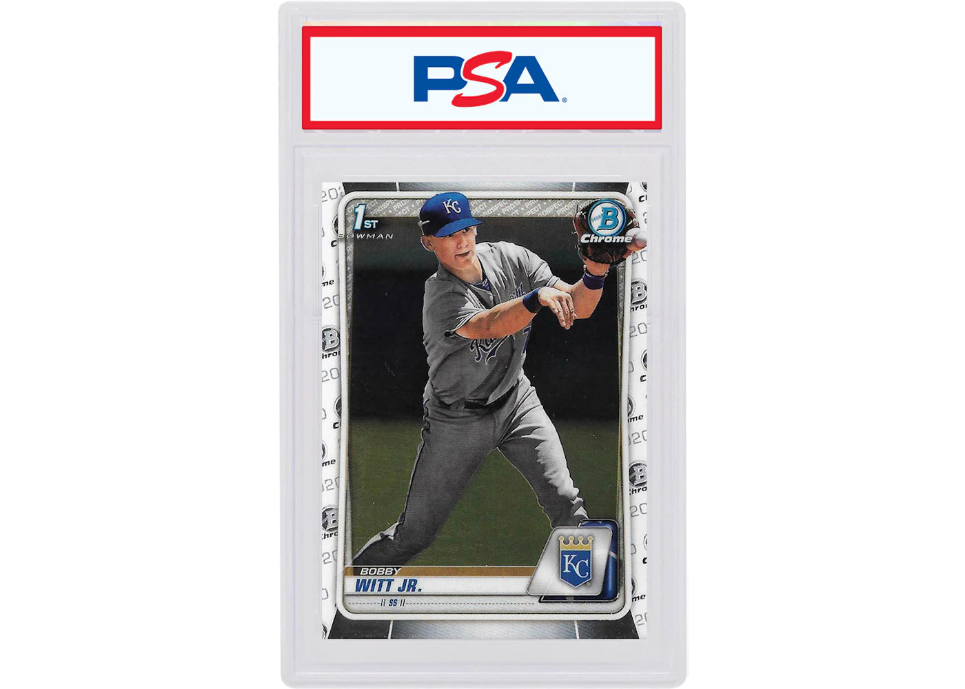 Bobby Witt JR. 2020 Bowman Prospects Chrome #BCP25 (PSA or BGS Graded)