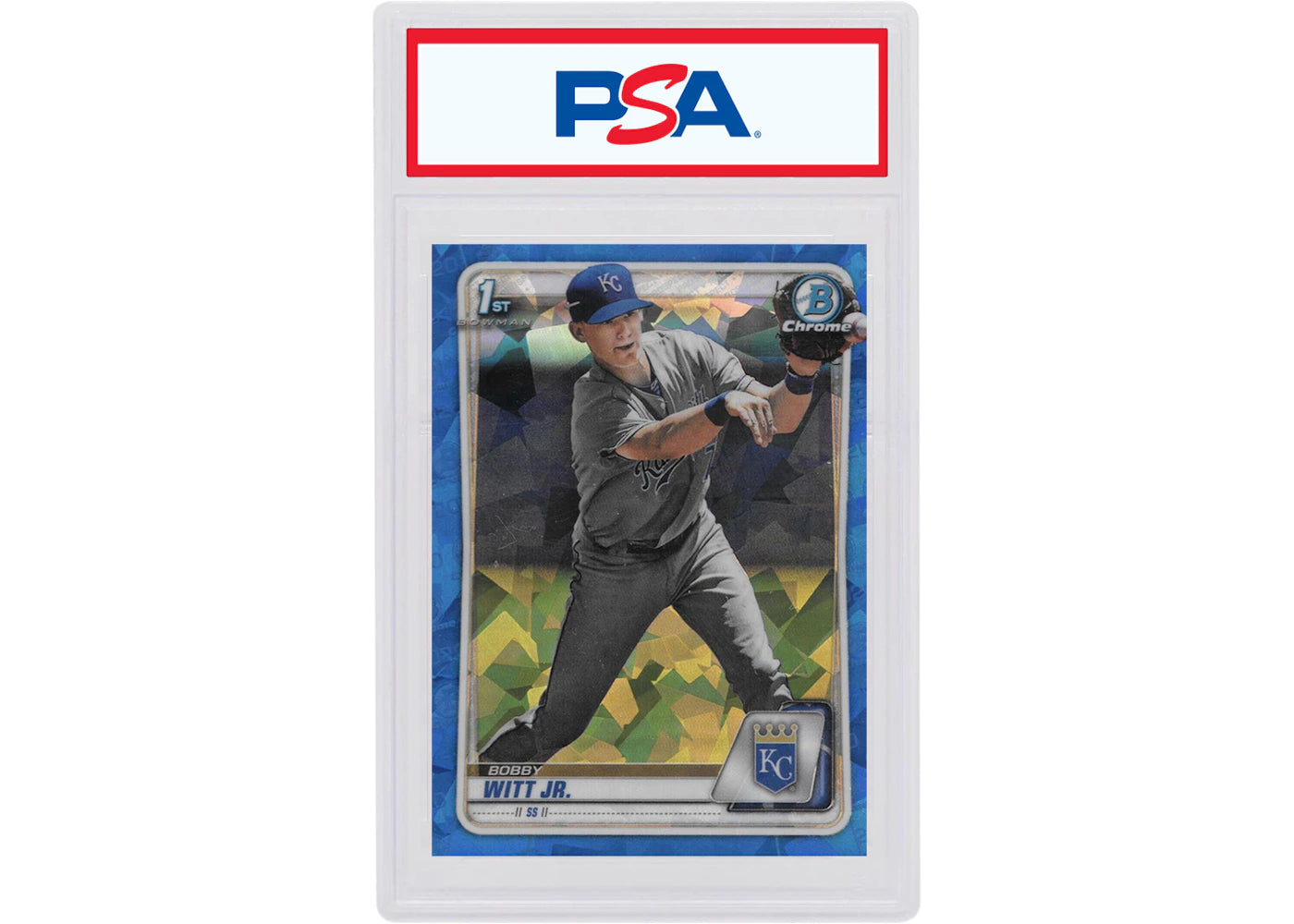 Bobby Witt Jr. 2020 Bowman Sapphire #BCP25 (PSA or BGS Graded)