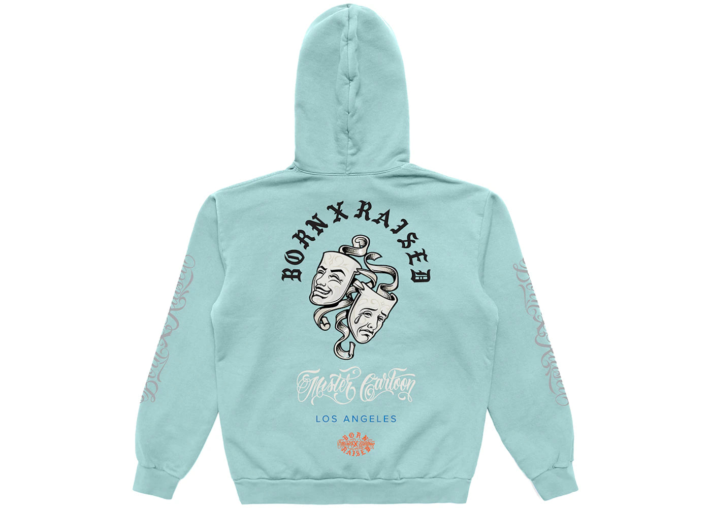 Born X Raised x Mister Cartoon No Llores Hoodie Lagoon