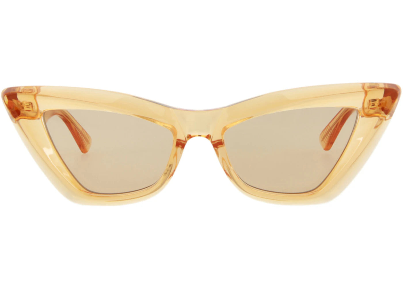 Bottega Veneta Cat Eye Sunglasses Orange/Brown (BV1101S-30011039-011-80008)