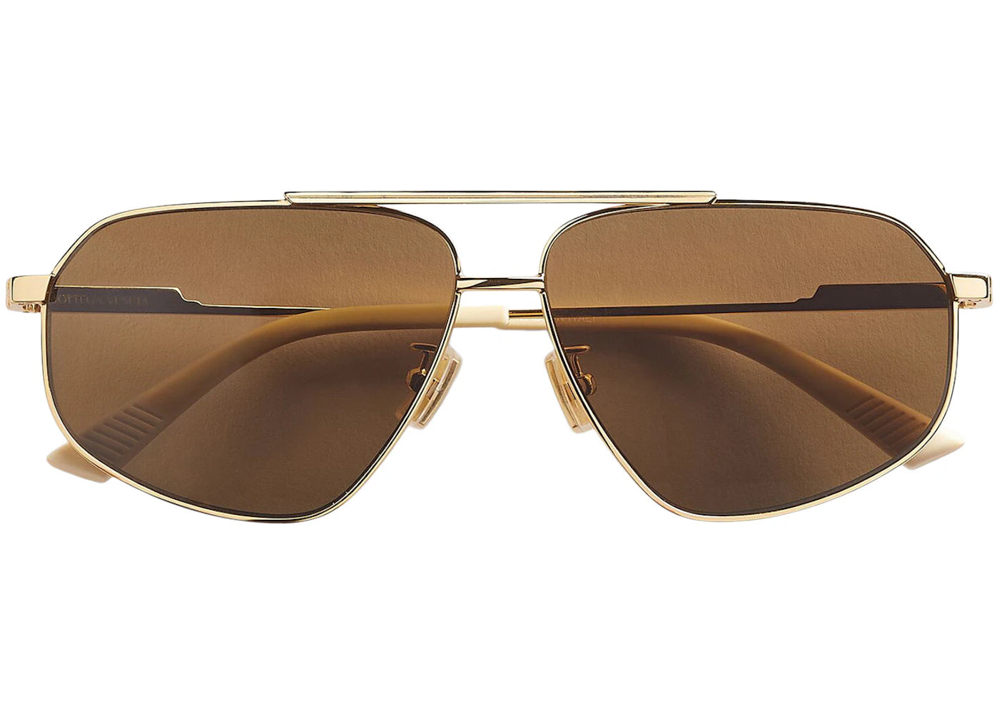 Bottega Veneta Classic Sunglasses Gold/Brown (712695V44501251)