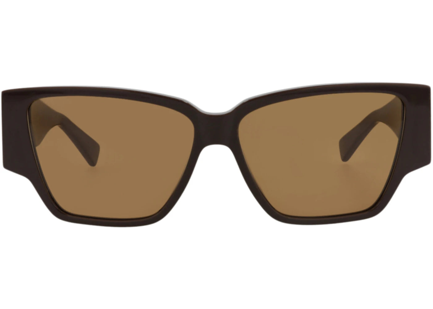 Bottega Veneta Square-Frame Recycled Acetate Sunglasses Brown Brown Brown (BV1285S-30015216-003)