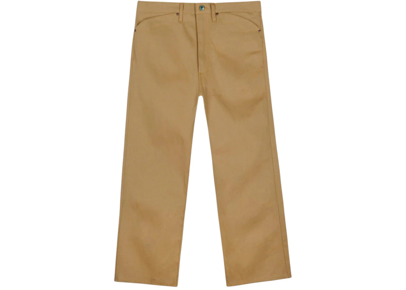 Brain Dead Type 00 13.5oz Selvedge Bull Denim Pant Tan