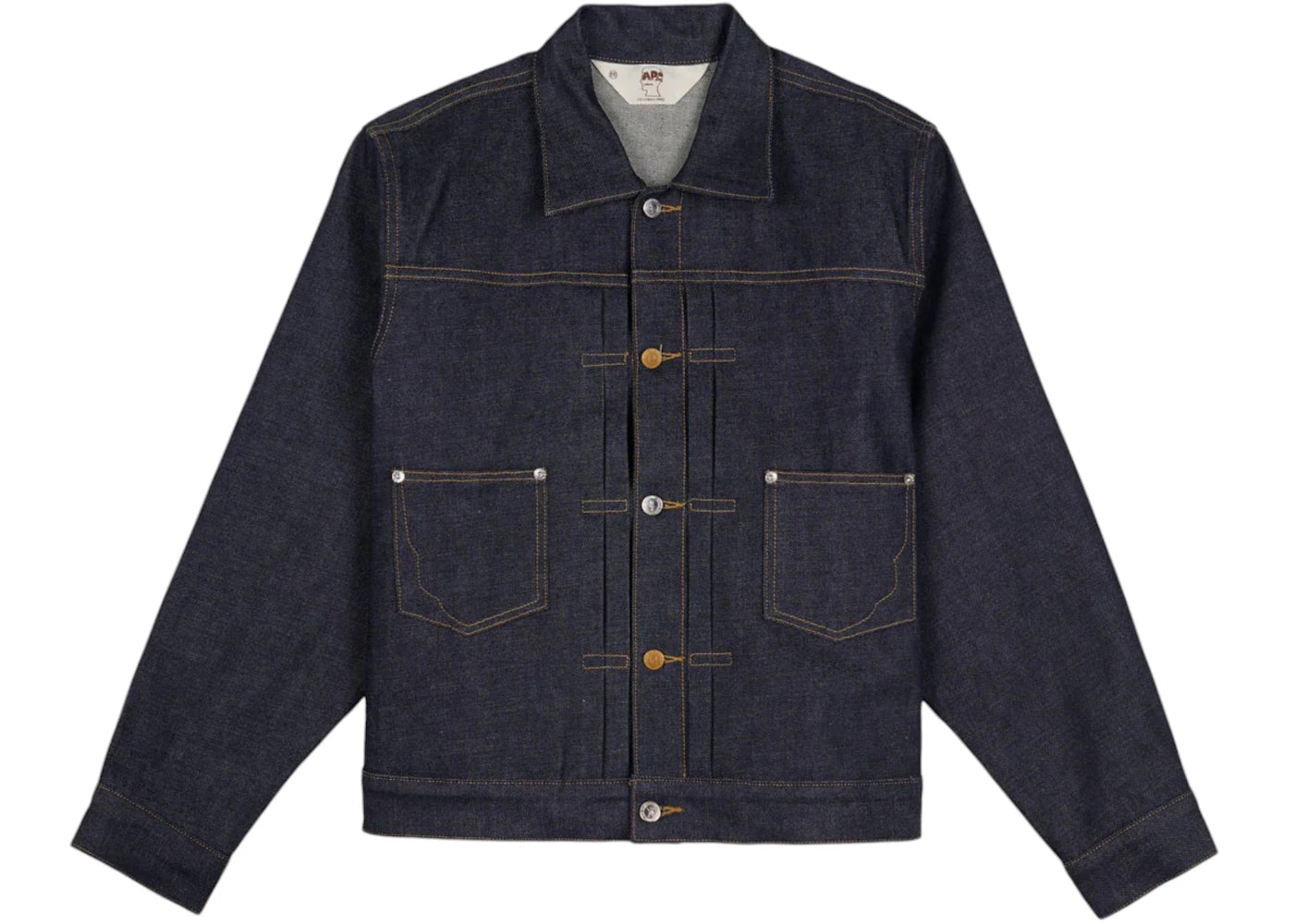 Brain Dead x A.P.C. Selvedge Trucker Jacket Indigo