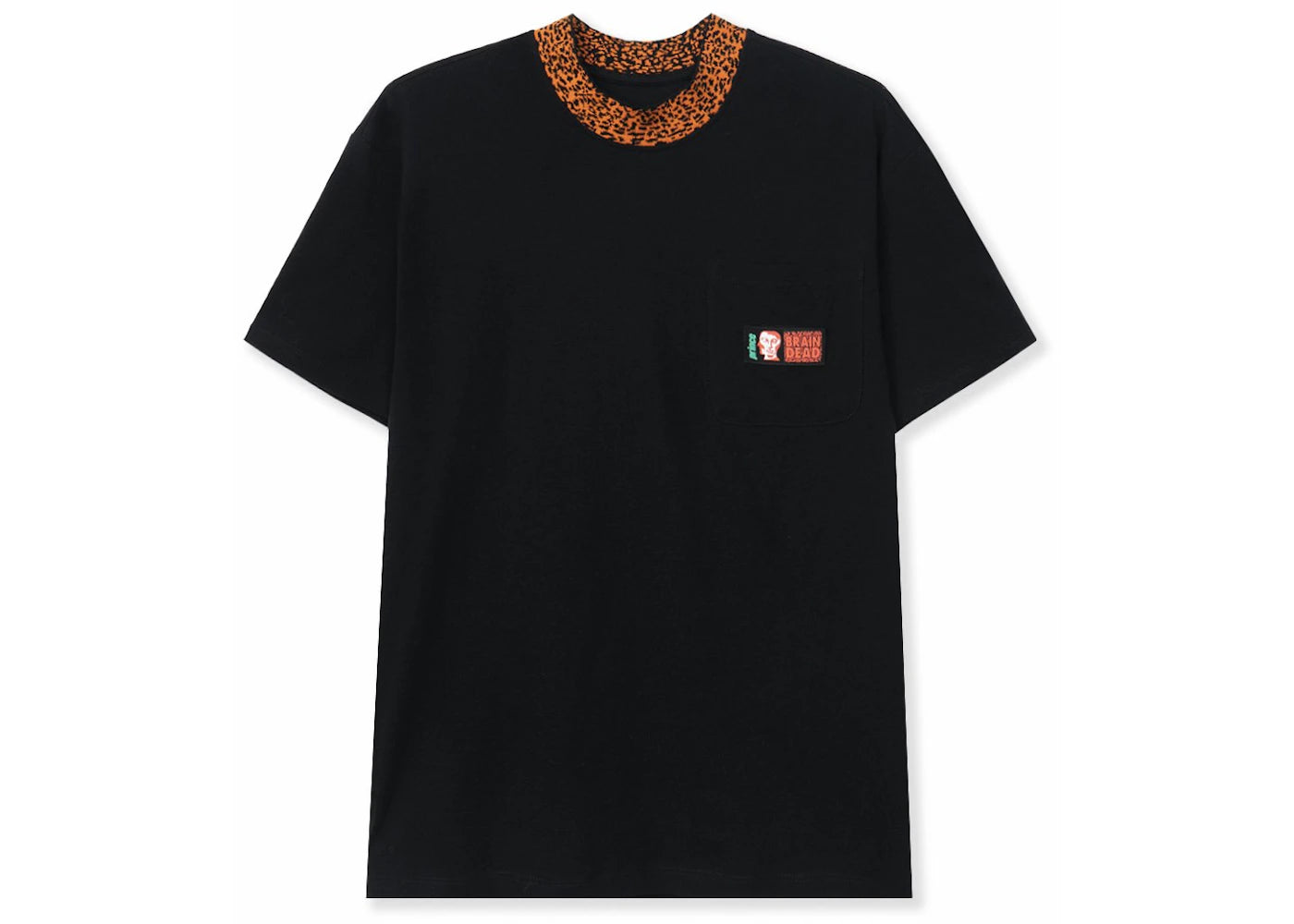 Brain Dead x Prince Contrast Ringer T-Shirt Black