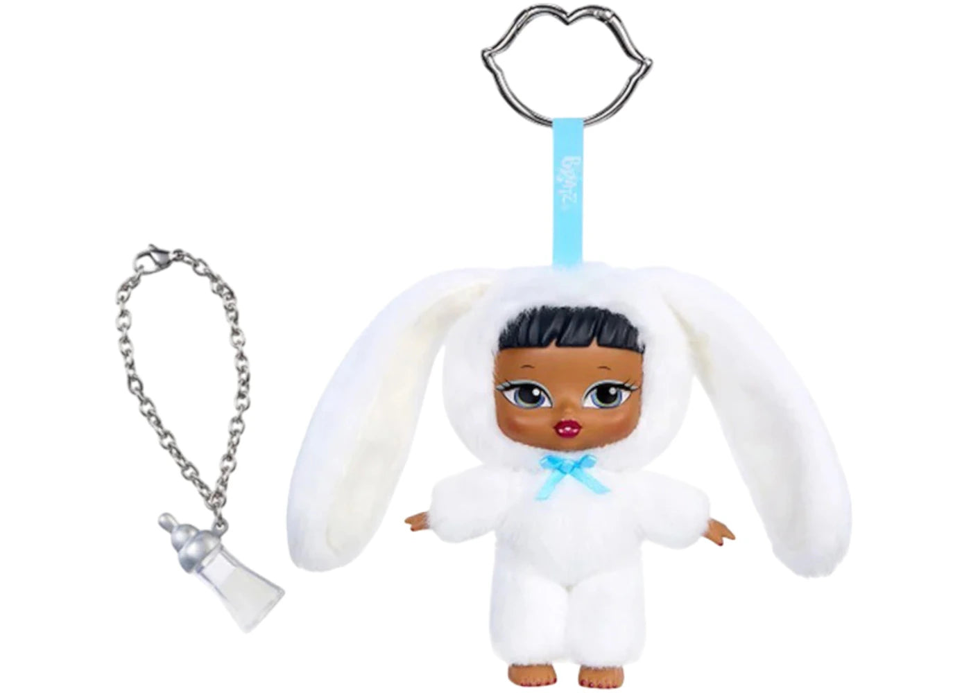 Bratz Bratziez Iconz Seriez Bunny Boo Sasha Plush Keychain