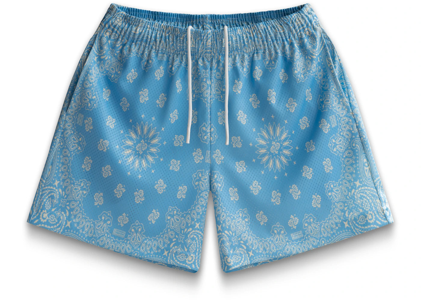 Bravest Studios Paisley Shorts Light Blue