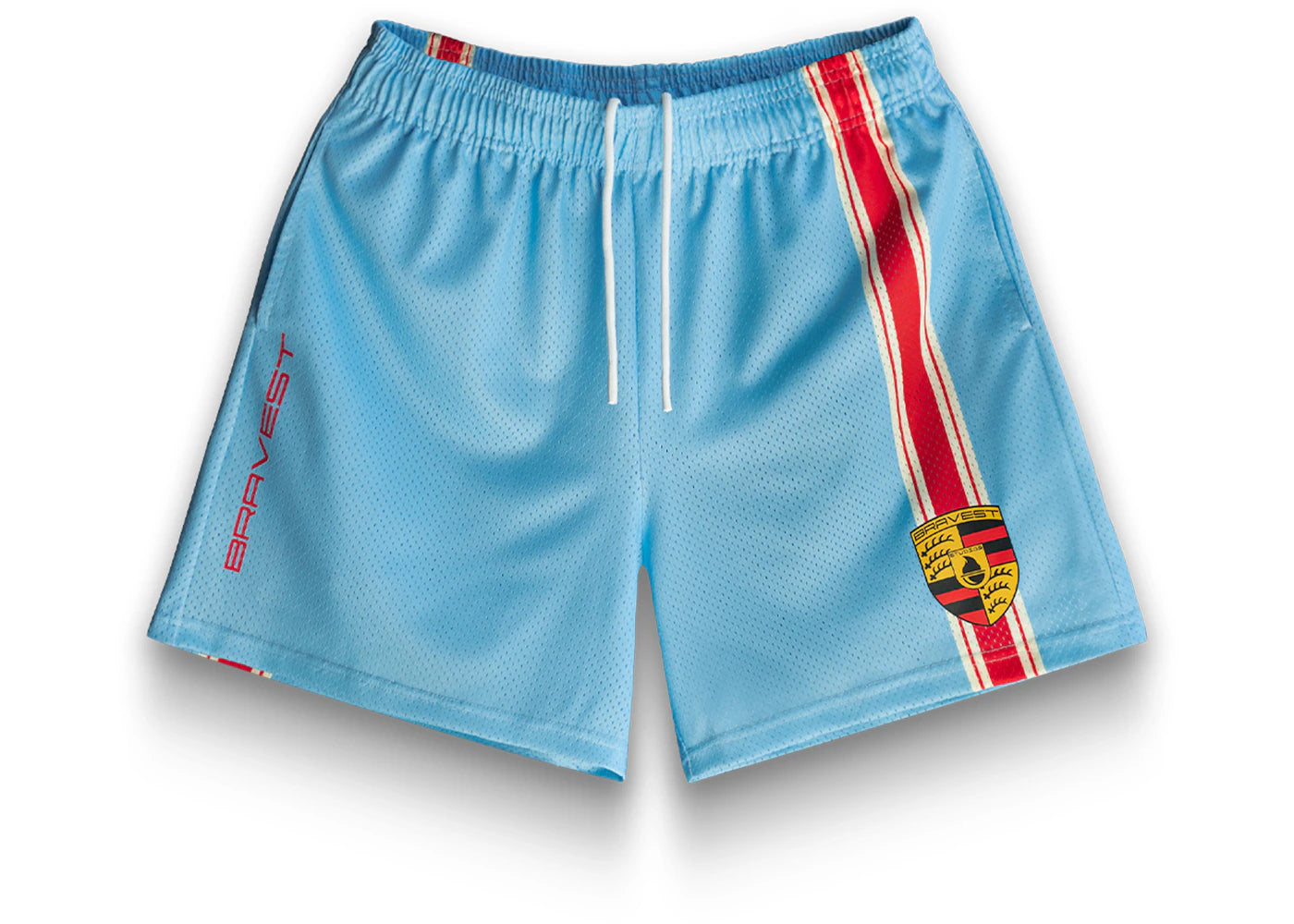 Bravest Studios Racing Shorts Blue