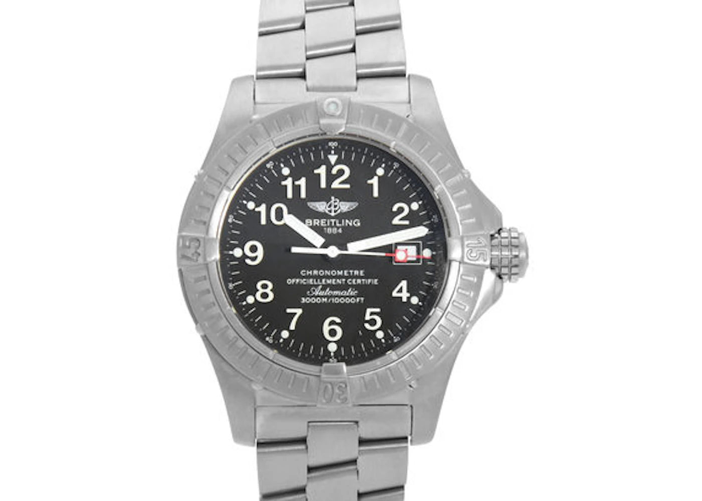 Breitling Avenger Seawolf Black Dial E17370