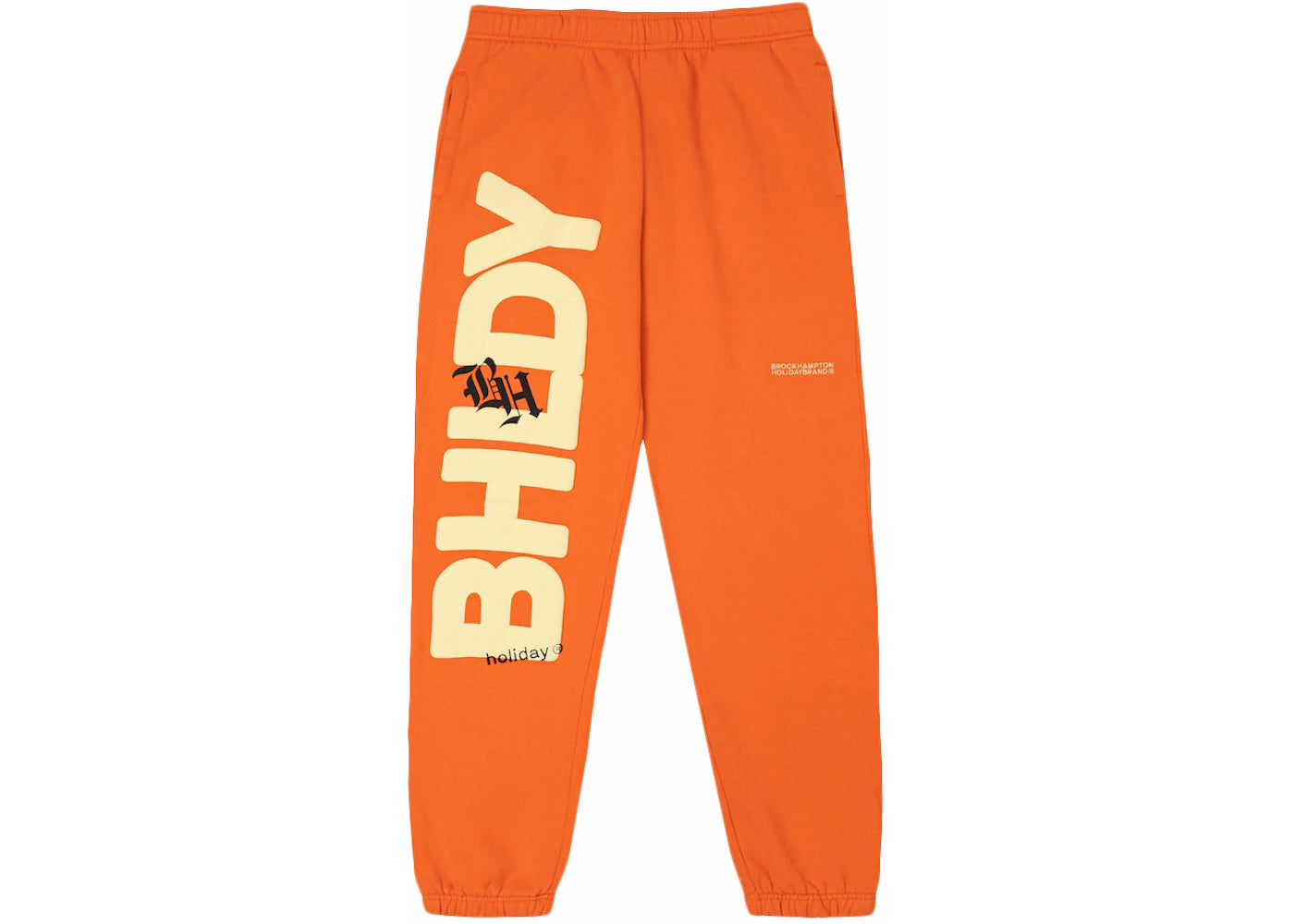 Brockhampton x Holiday BHLDY Sweatpants Orange