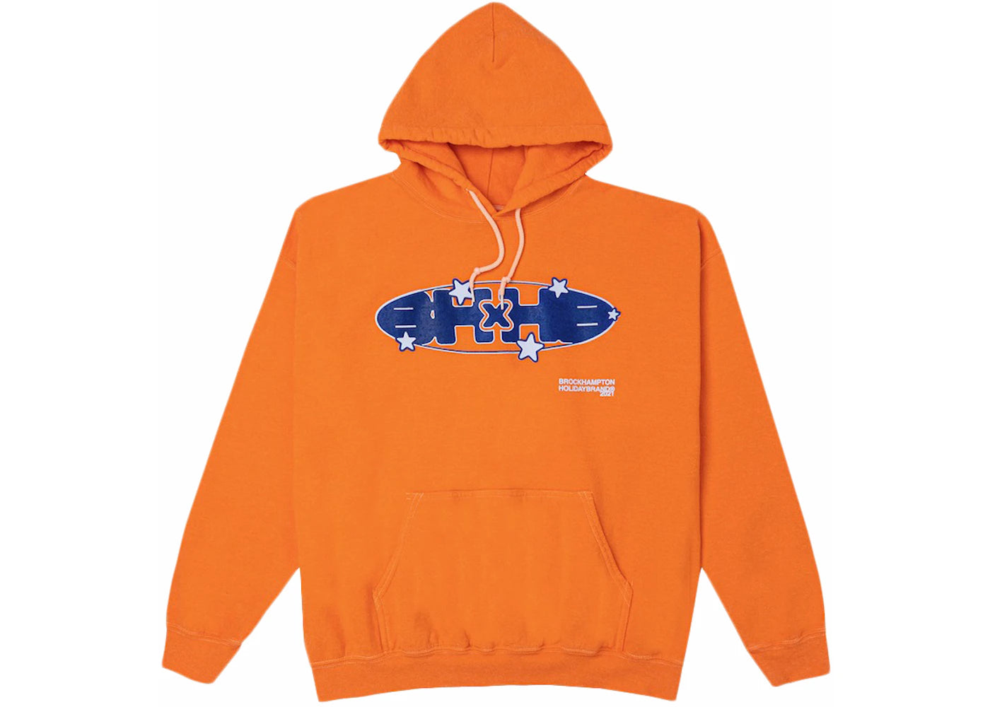 Brockhampton x Holiday HB Hoodie Orange