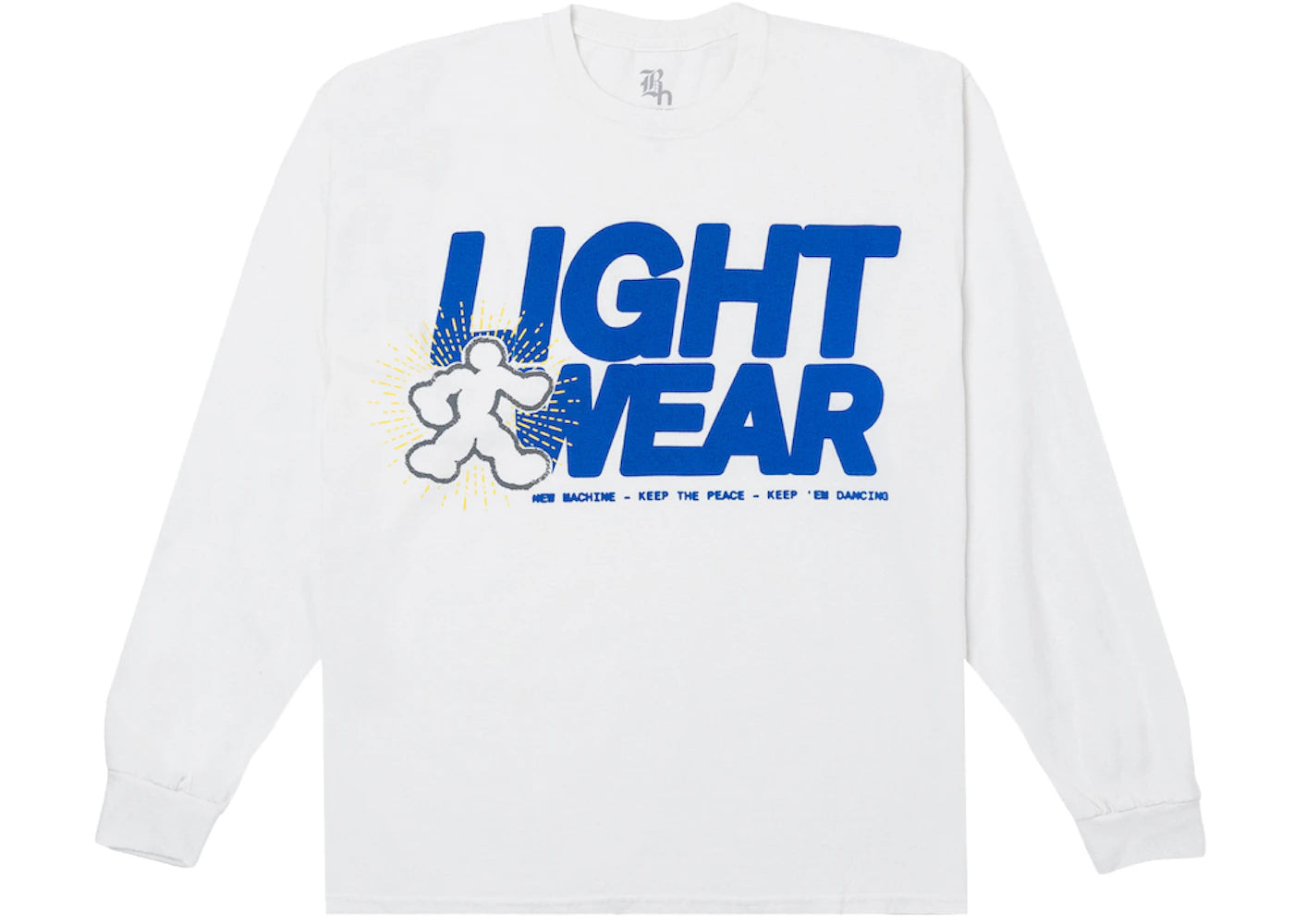 Brockhampton x Holiday Lightwear L/S T-shirt White