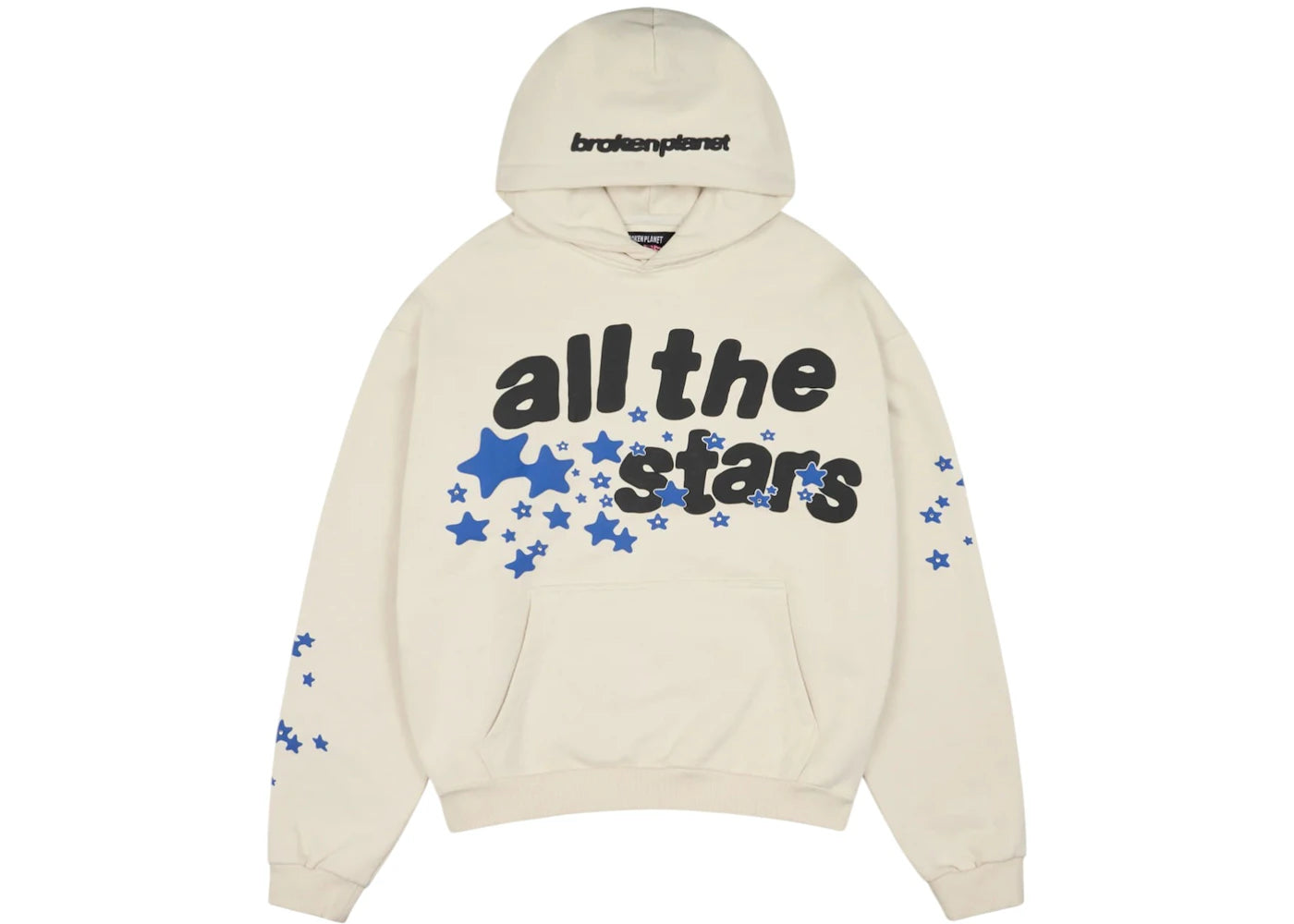 Broken Planet All The Stars Hoodie Ivory White