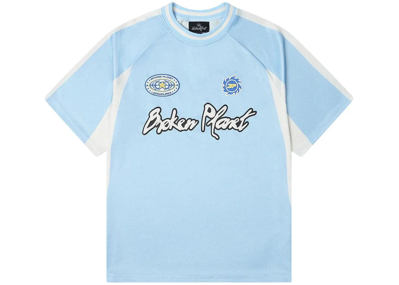 Broken Planet Football Jersey Light Blue - Side Kicks