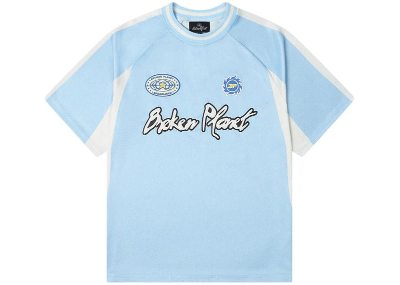 Broken Planet Football Jersey Light Blue - Side Kicks