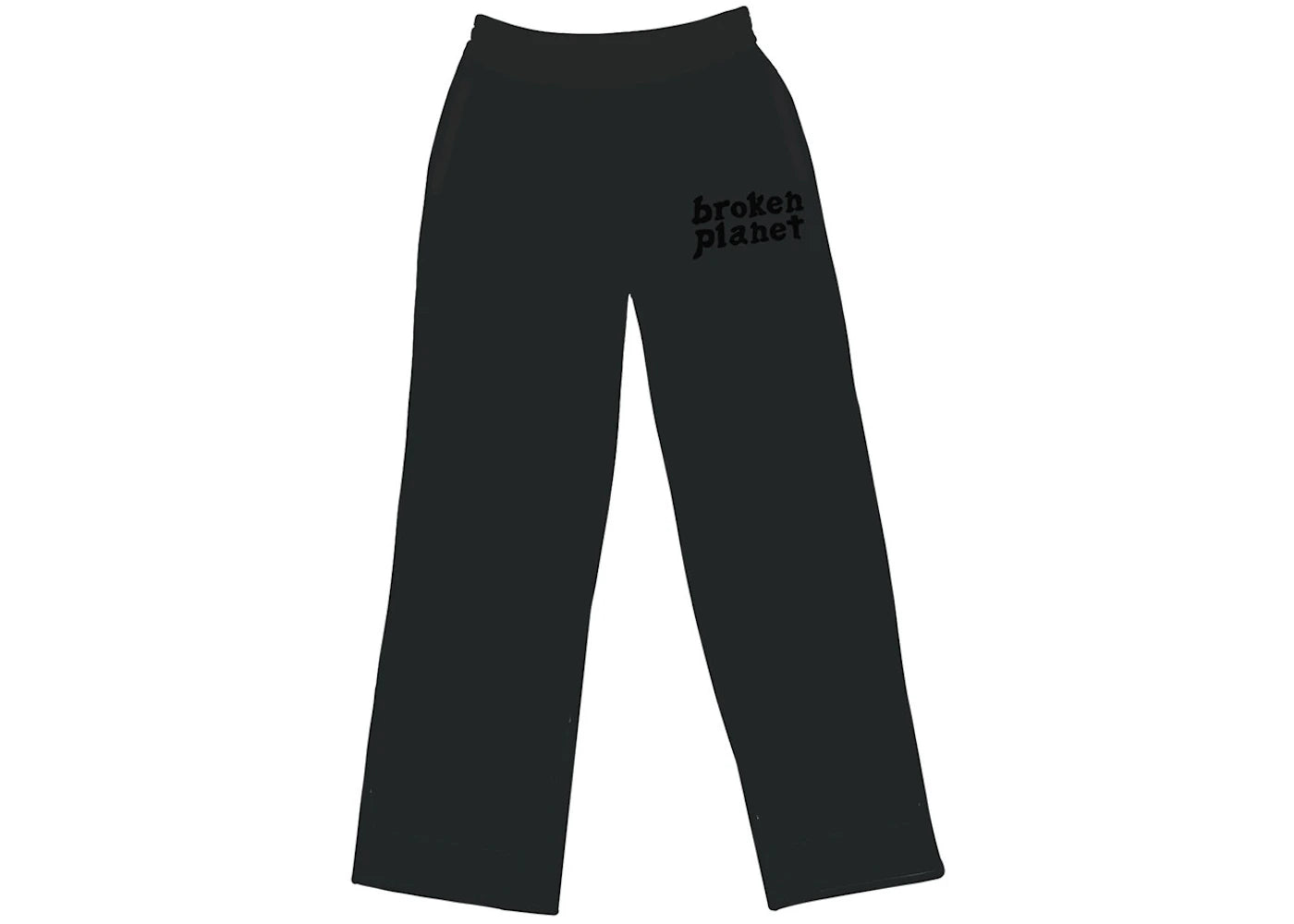 Broken Planet Straight Leg Sweatpants Soot Black