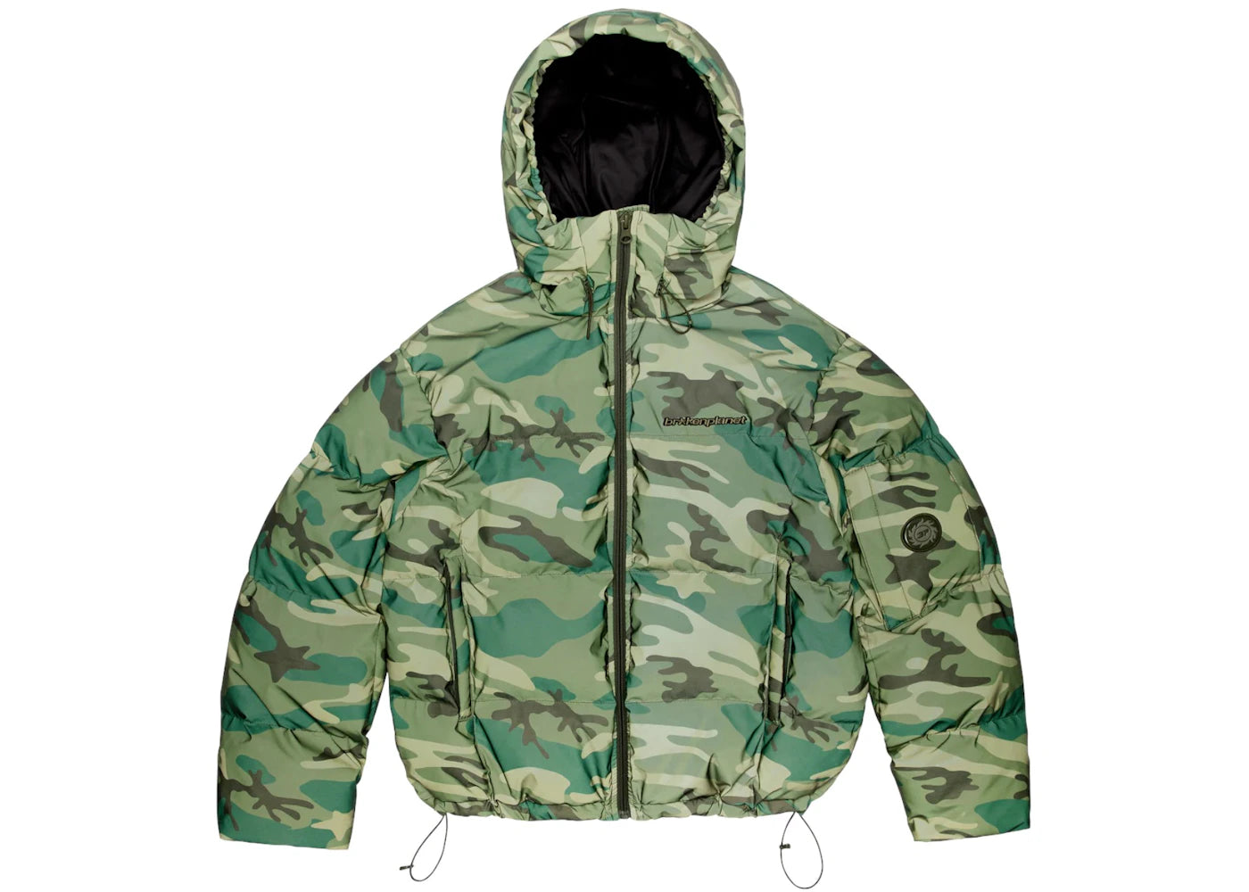 Broken Planet Reflective Star Puffer Jacket Camo