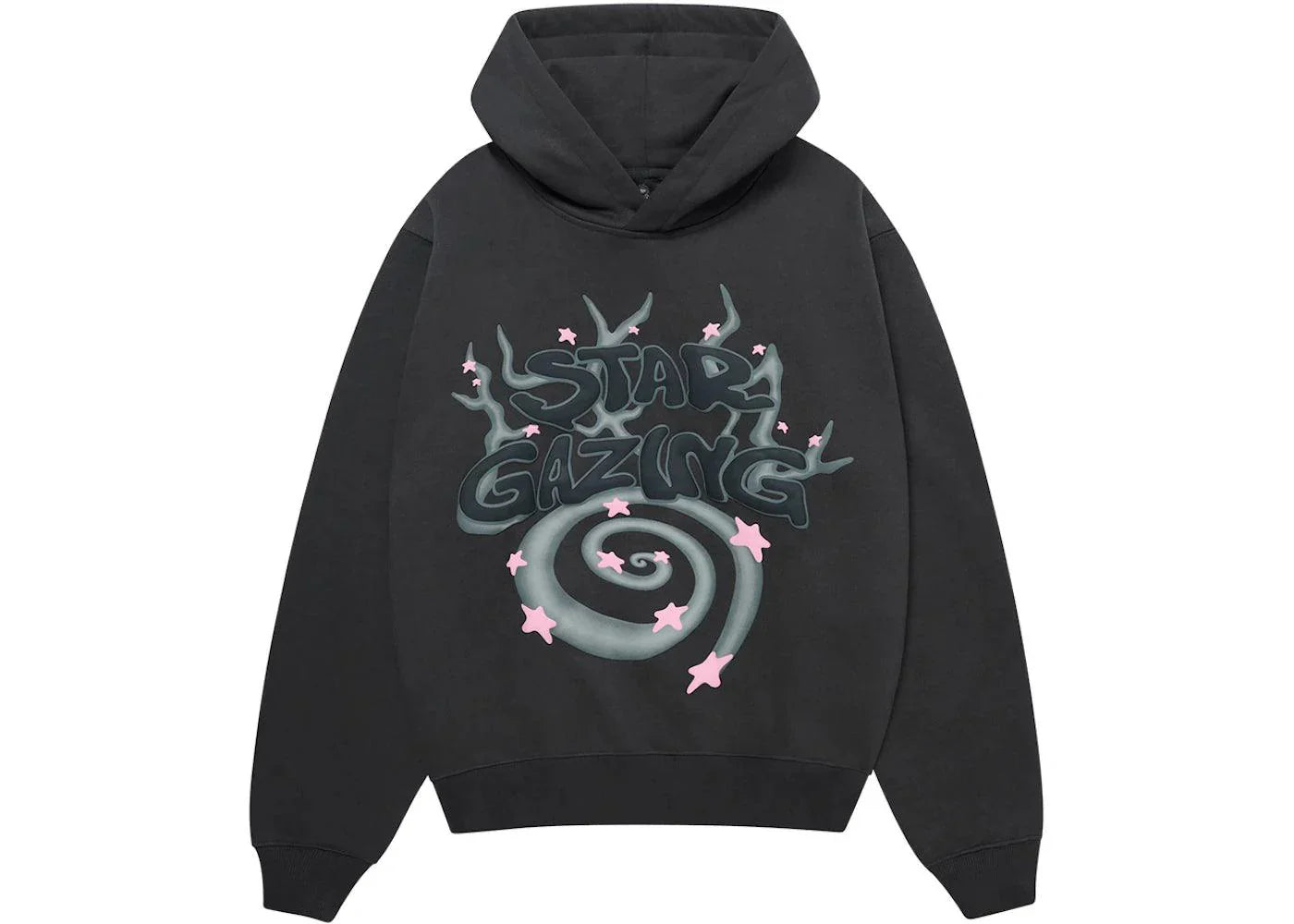 Broken Planet Stargazing Hoodie Soot Black - Side Kicks