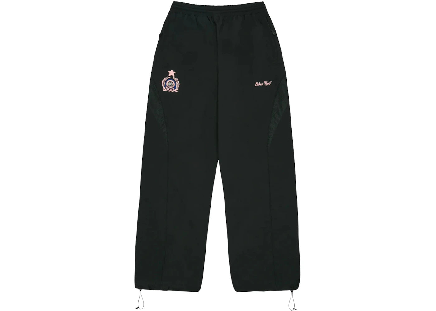 Broken Planet Top League Track Pants Midnight Black