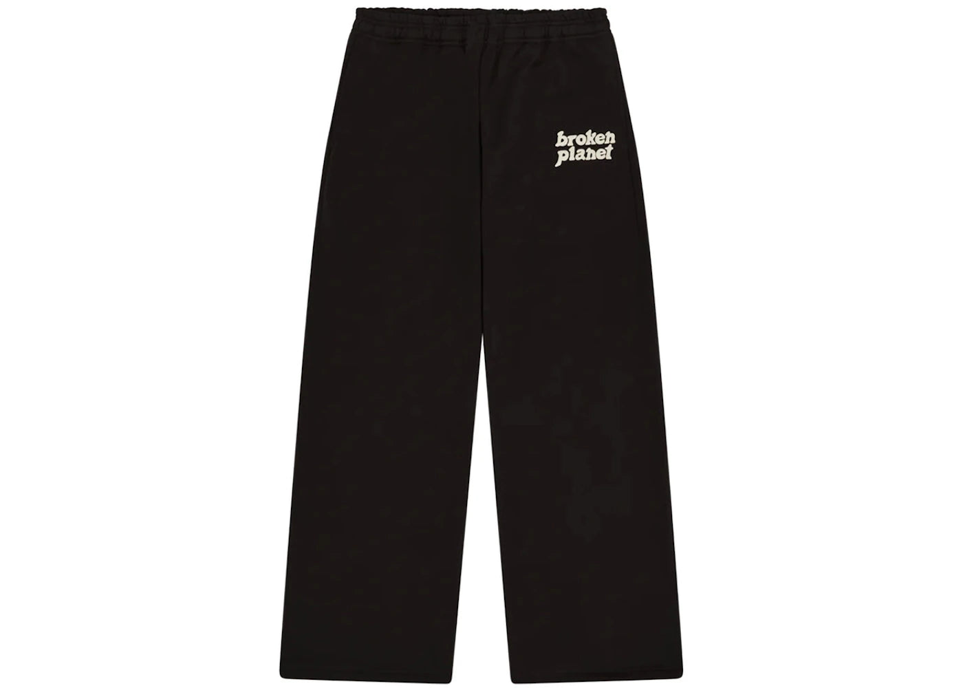 Broken Planet Wide-Leg Sweatpants Soot Black