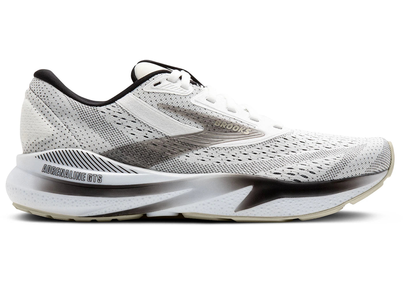 Brooks Adrenaline GTS 24 White Black Pelican (Women's)
