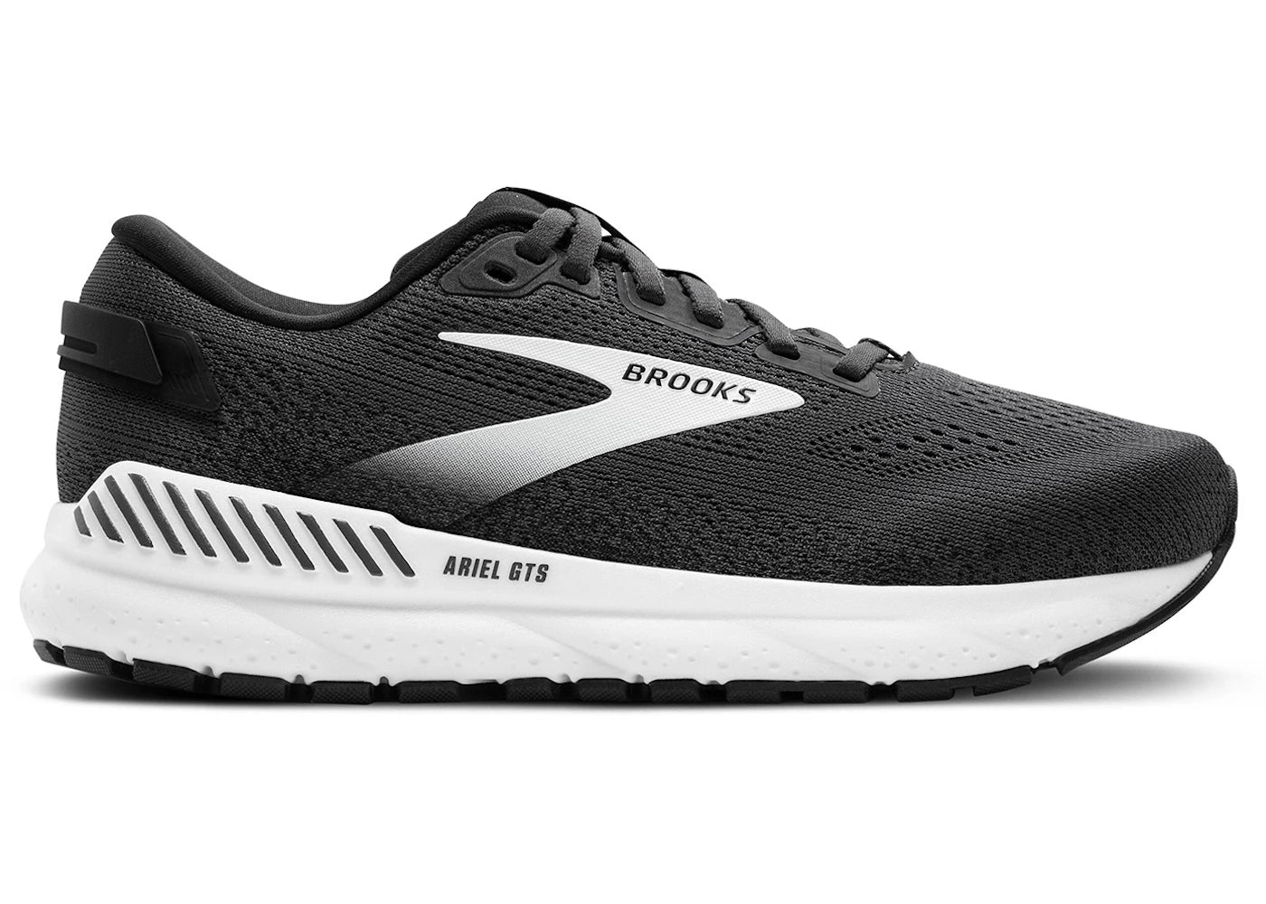 Brooks Ariel GTS 24 Ebony Black White (Women's)