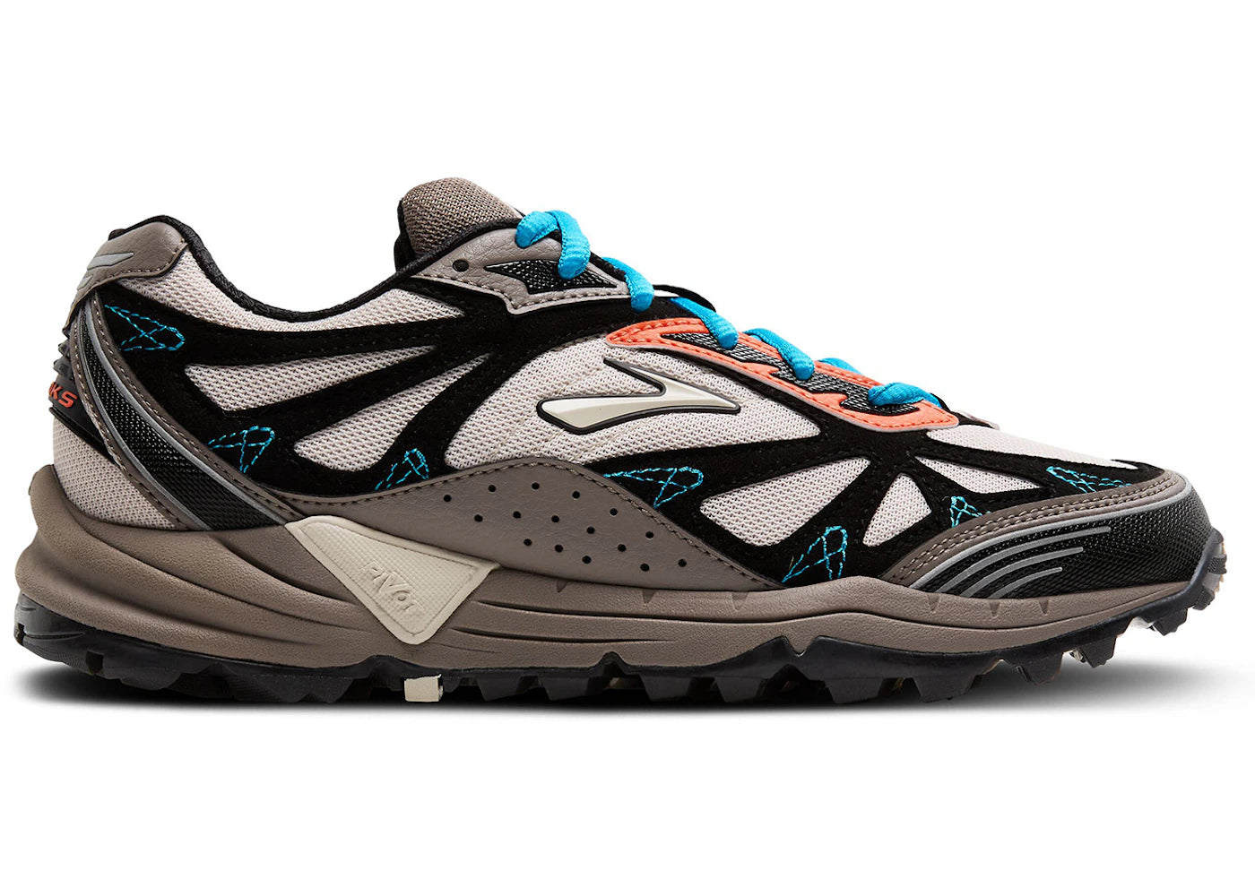 Brooks Cascadia 1 Moonbeam Black Camellia