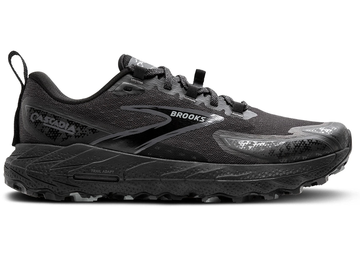 Brooks Cascadia 18 Black Blackened Pearl Grey (Women's)