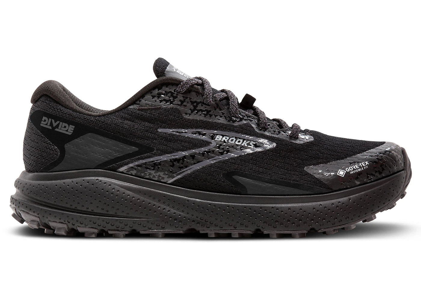 Brooks Divide 5 Gore-Tex Black Alloy Primer Grey