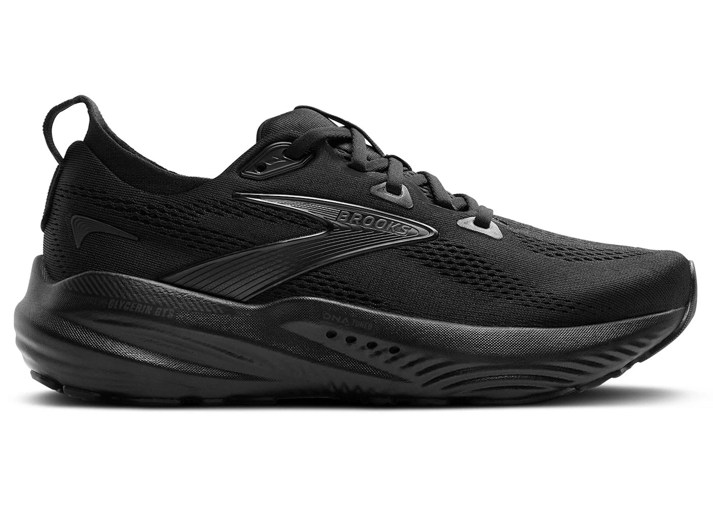 Brooks Glycerin GTS 22 Black Black Ebony (Women's)