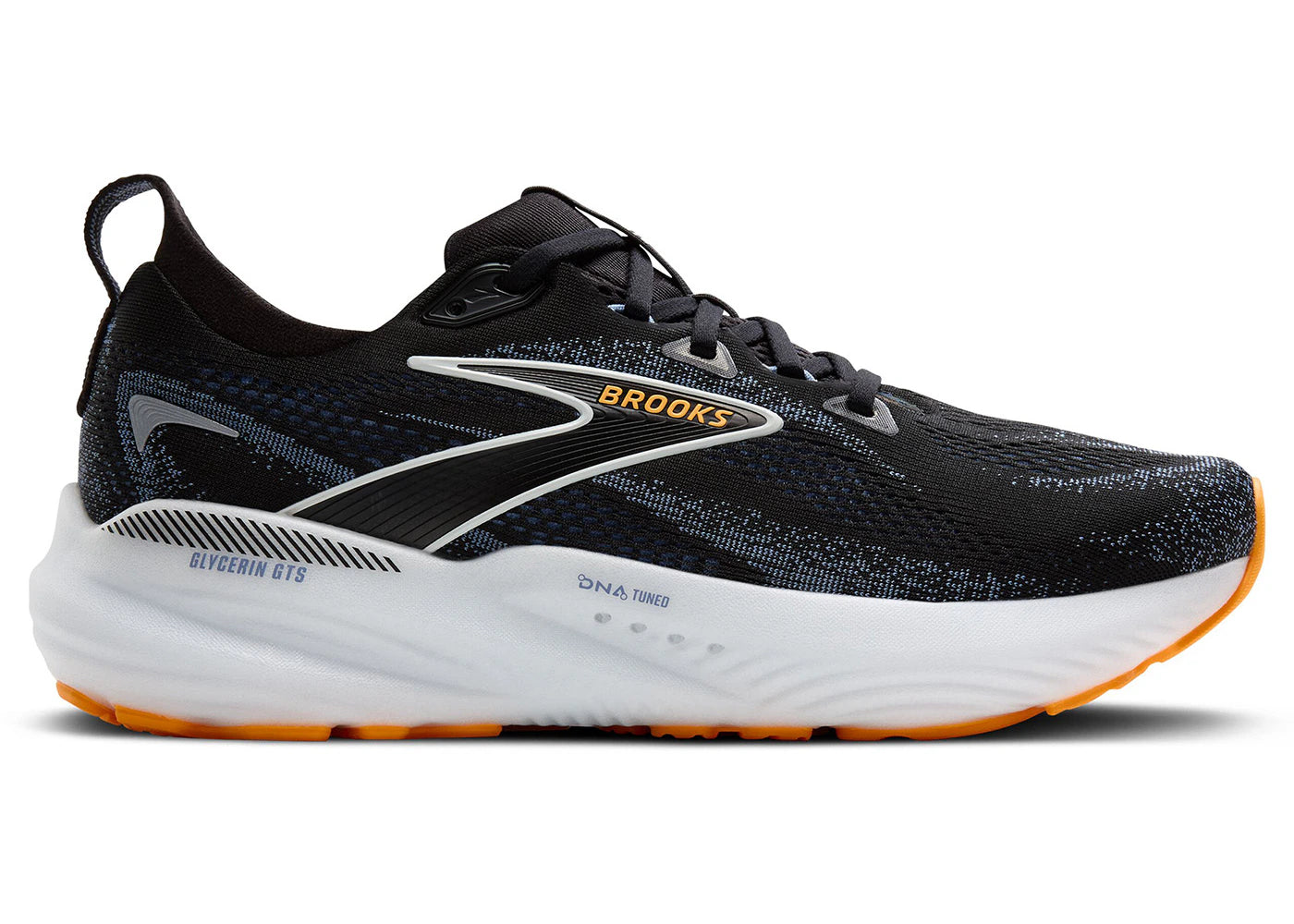 Brooks Glycerin GTS 22 Black Country Blue Orange Pop