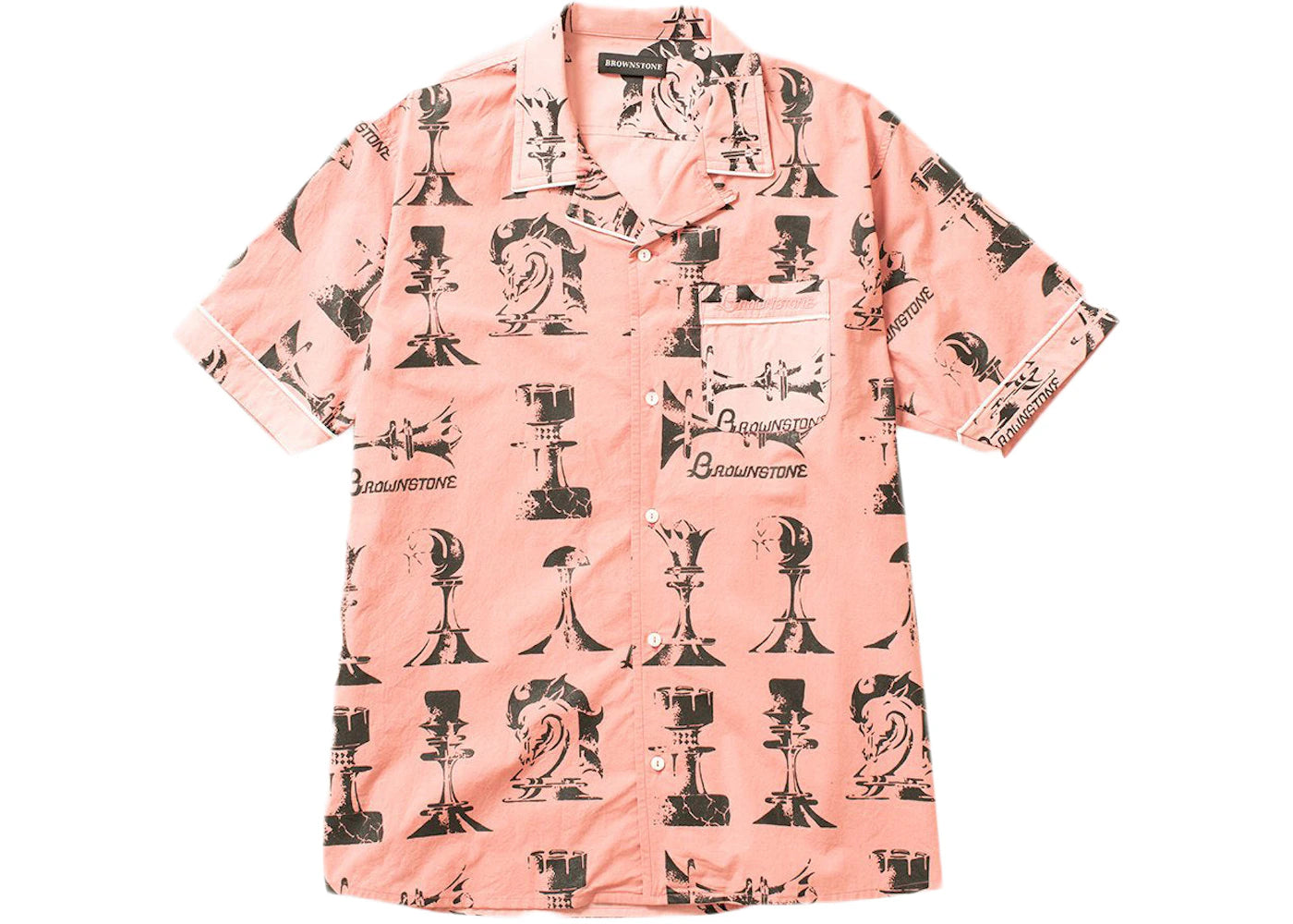 Brownstone Club Collar Shirt Rose