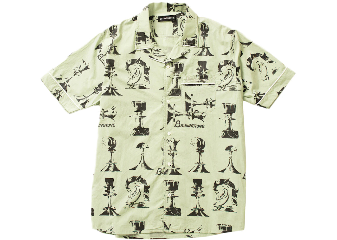 Brownstone Club Collar Shirt Sage