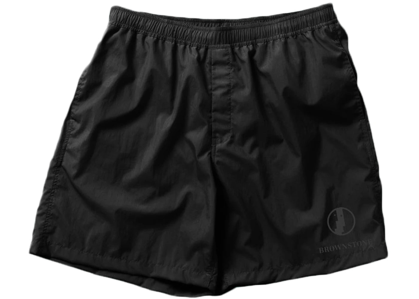 Brownstone Nylon Water Resistant Short Pitch Black