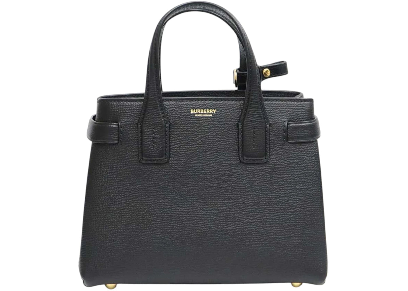 Burberry Banner Two Way Tote Bag Black