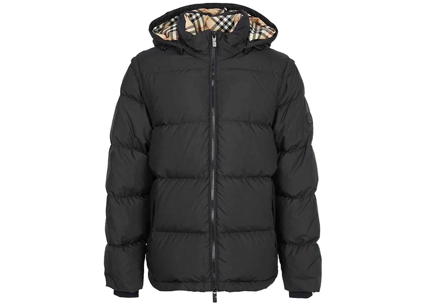 Burberry Bideford Padding Jumper Black