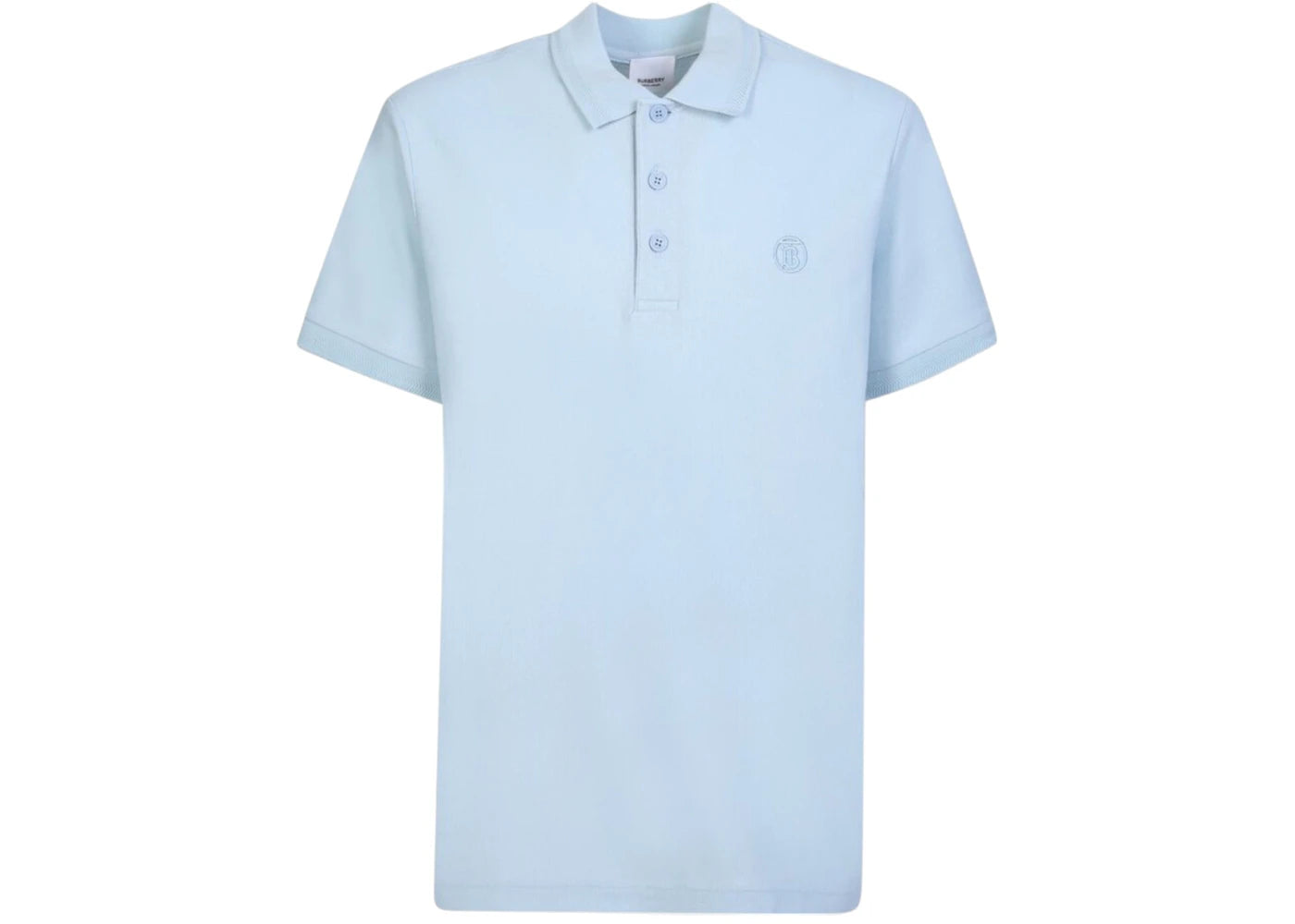 Burberry Branded Circle Logo Shirt Sky Blue