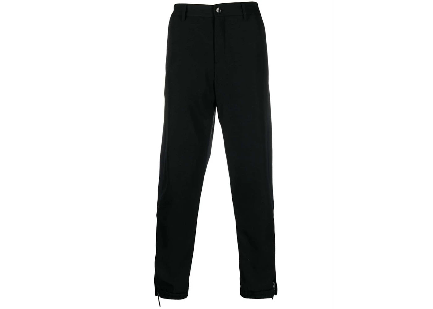 Burberry Burberry Two-tone Tapered Trousers Black