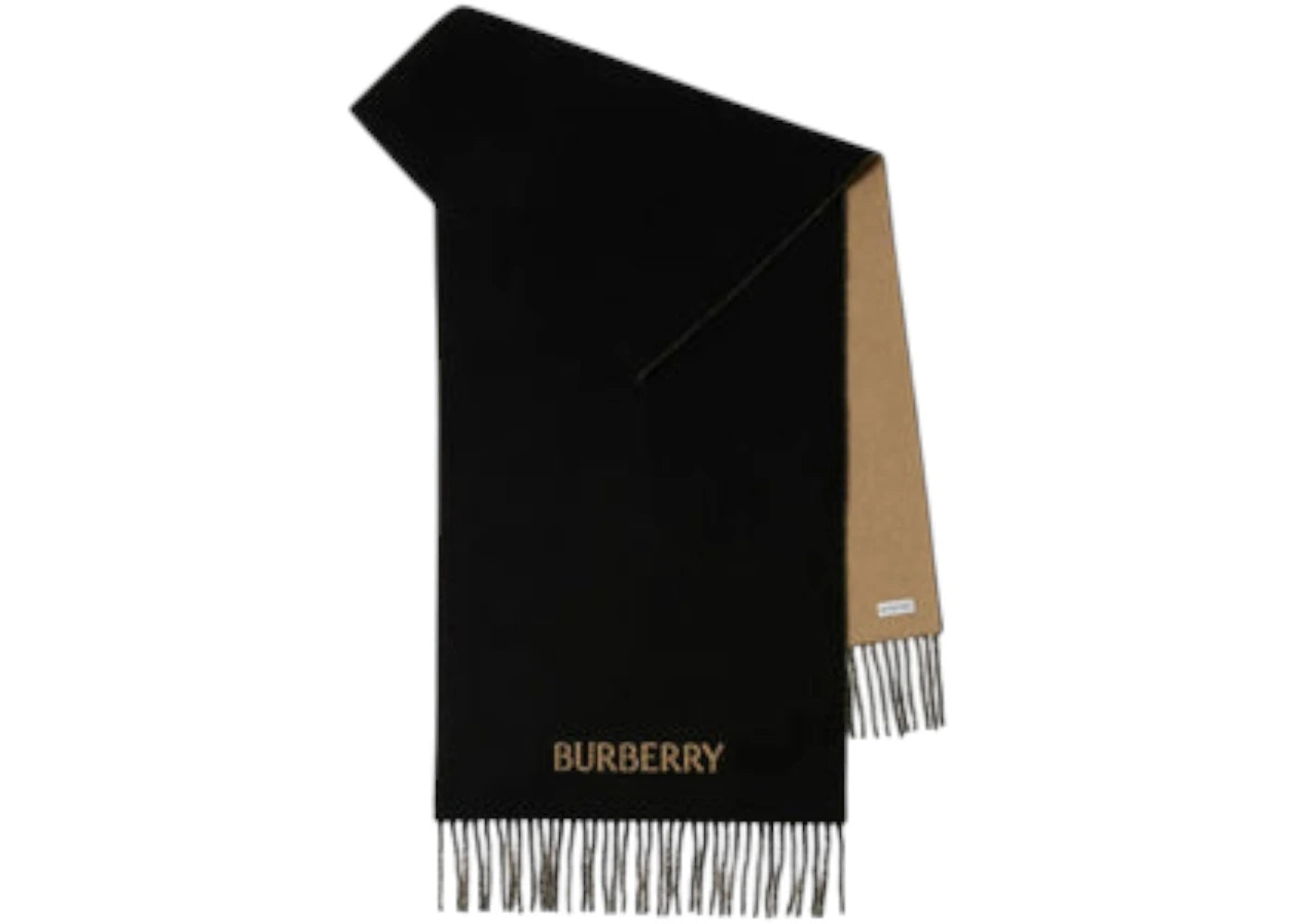 Burberry Cashmere Reversible Scarf Pale Pink