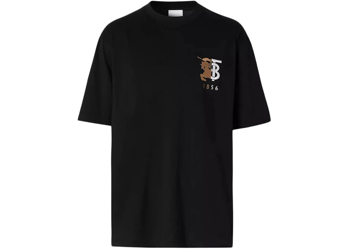 Burberry Contrast Logo T-shirt Black