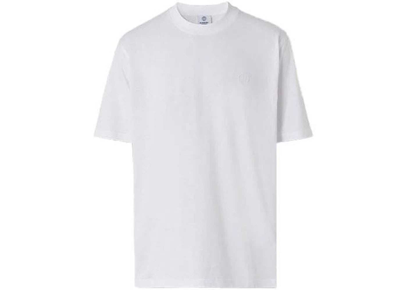 Burberry Cotton Crewneck T-Shirt White