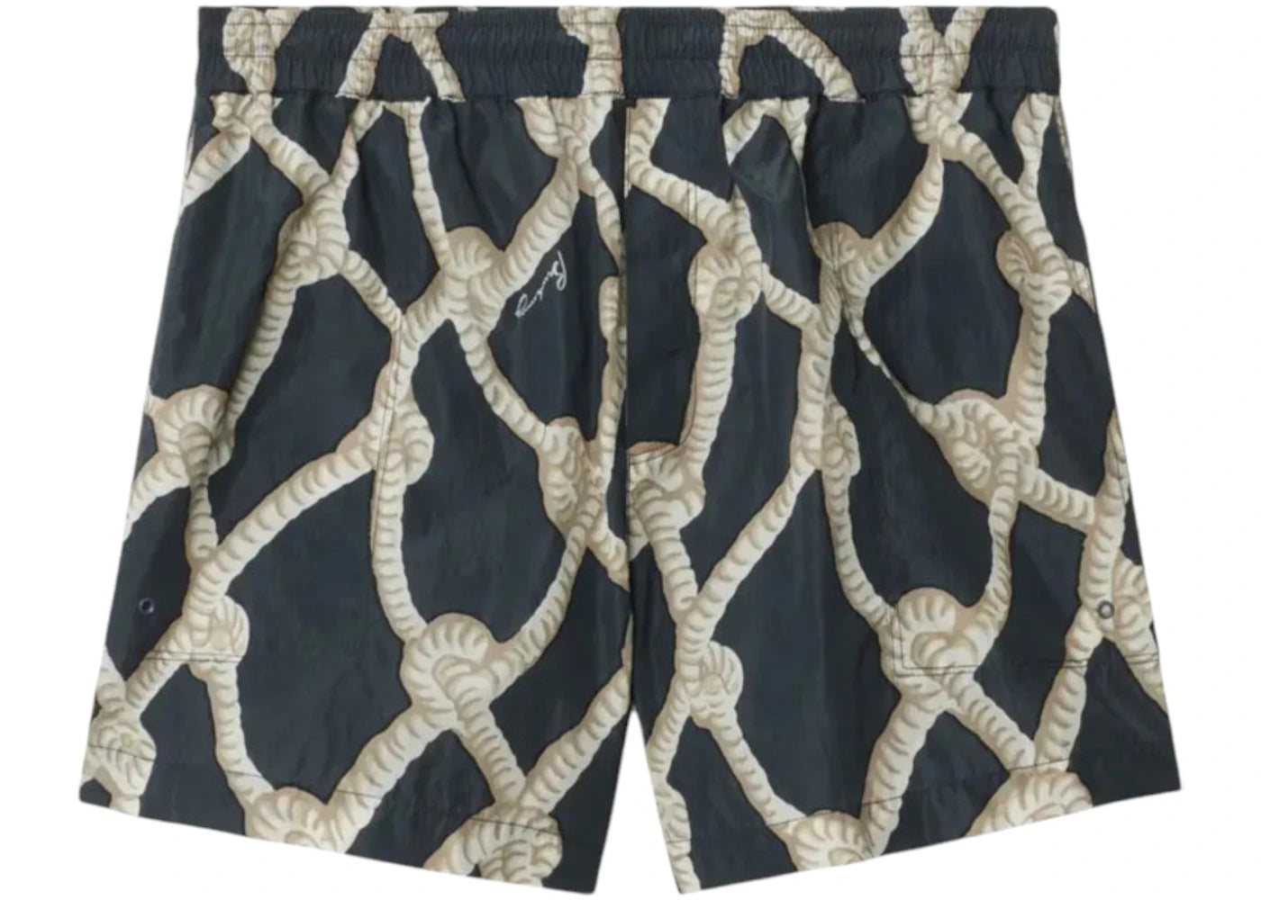 Burberry Cotton Shorts Wicket Yellow